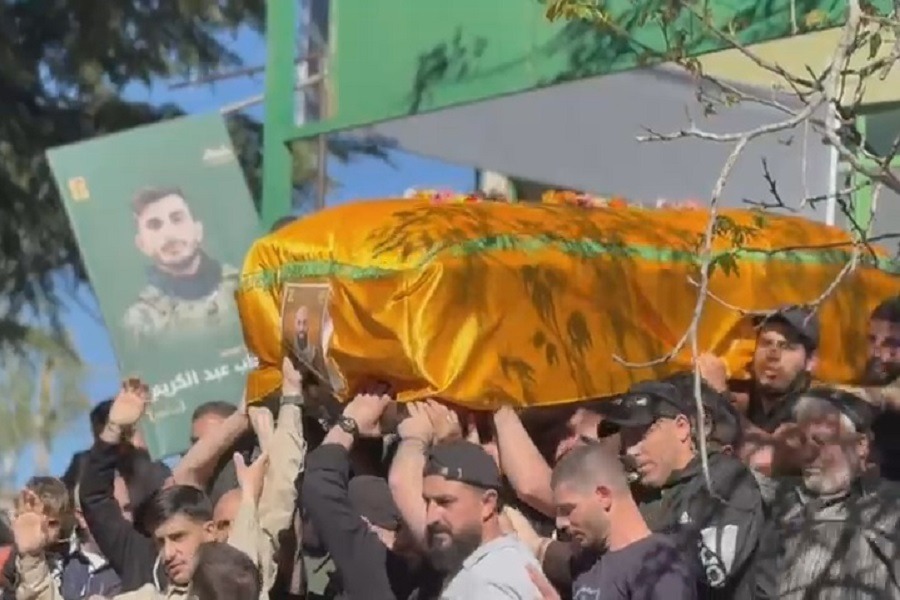 تشييع حاشد للشهيد المجاهد أحمد عبد الكريم في يحمر – البقاع الغربي