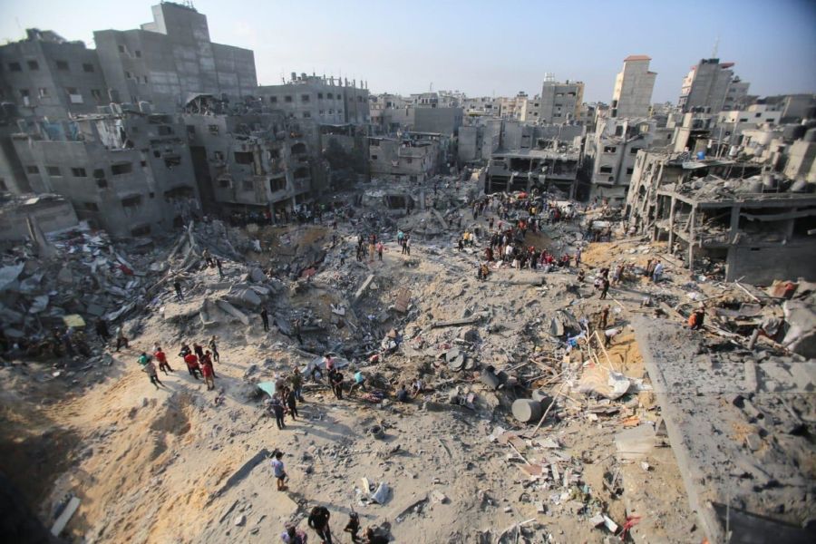 العدوان على غزة مستمر.. العدو يتوغل في حي الصبرة