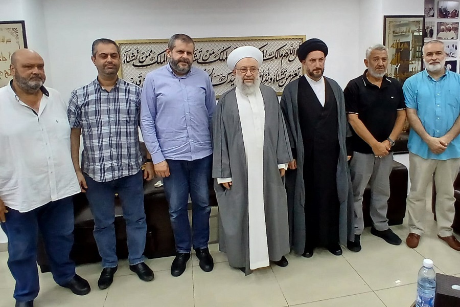 وفد من حزب الله جال على فعاليات صيدا العلمائية مهنئًا بذكرى المولد النبوي الشريف 