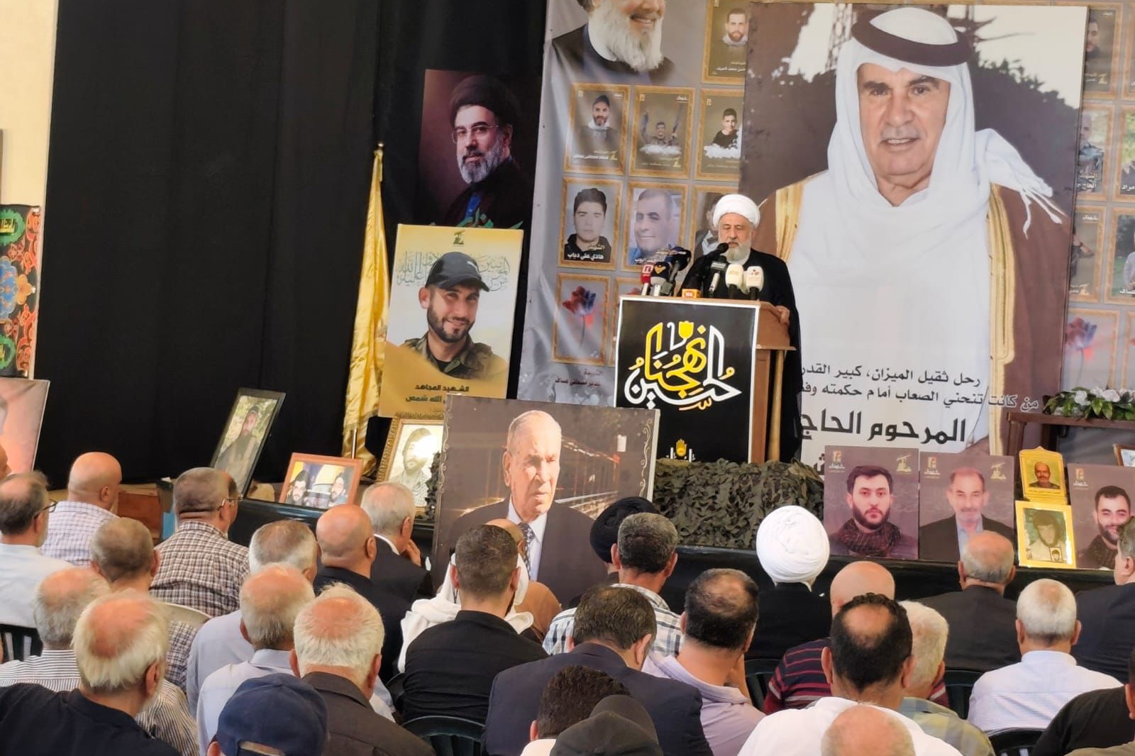 تشييع عميد عشائر بعلبك الهرمل عباس شمص في بوداي.. الشيخ الخطيب: لن ننجر إلى الفتنة