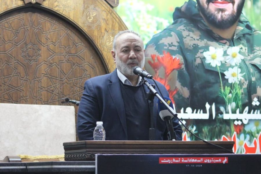 النمر: طريق المقاومة سيبقى مستمرًا بفضل التضحيات الجليلة