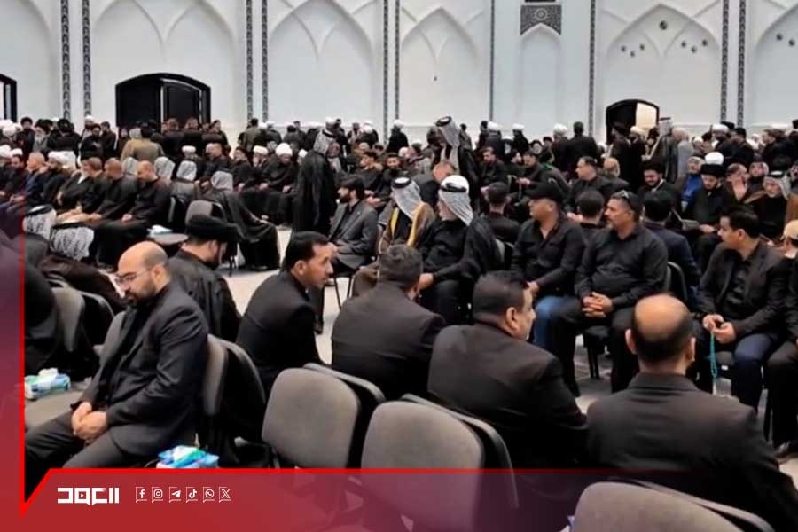 بحضور علمائي حاشد... تأبين للإمام الخامنئي الشهيد في مكتب ممثله في النجف الأشرف