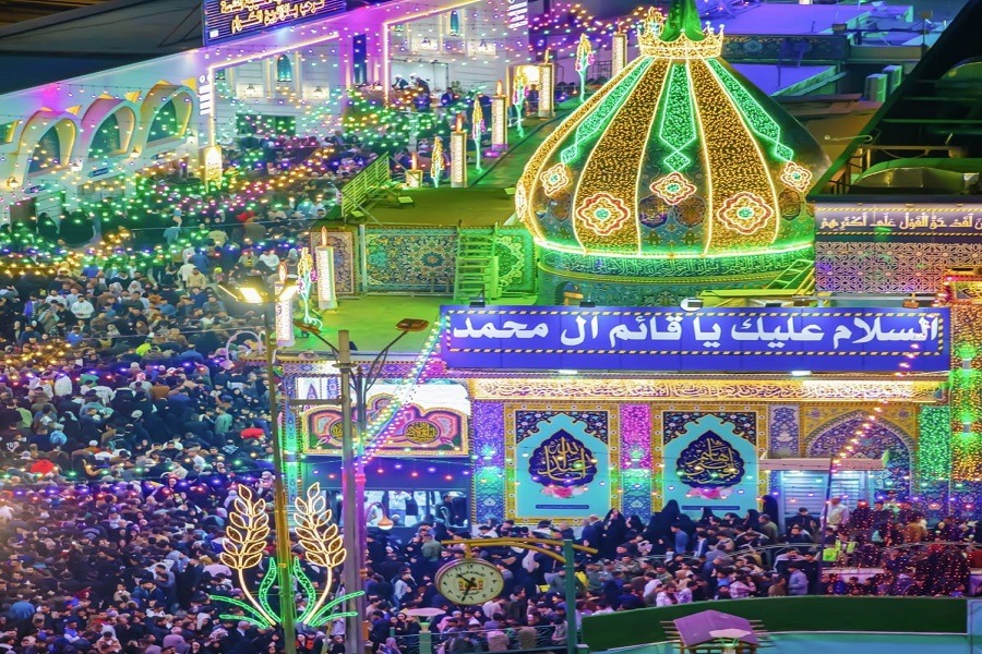 أكثر من 6 ملايين زائر شاركوا في زيارة النصف من شعبان