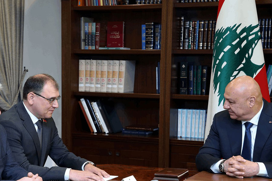 لبنان| الرئيس عون تسلم دعوة رسمية لزيارة بيلاروسيا واستقبل مرقص
