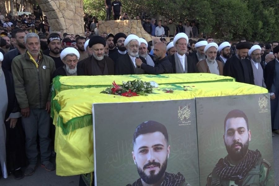 حزب الله يشيّع الشهيدين قطايا وعلوه في الهرمل