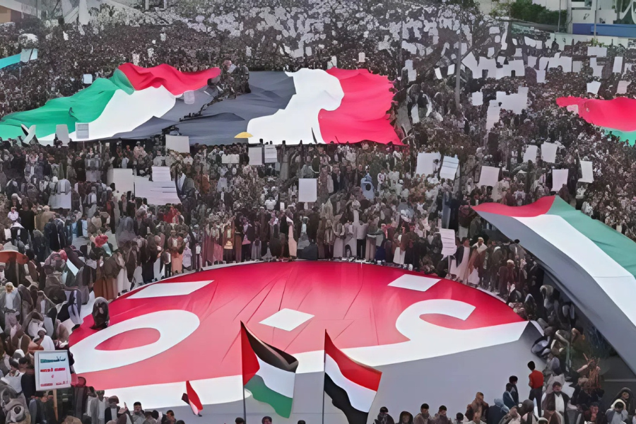 اليمن والقضية الفلسطينية: تصدٍّ  في ظلّ تخاذل الأنظمة العربية