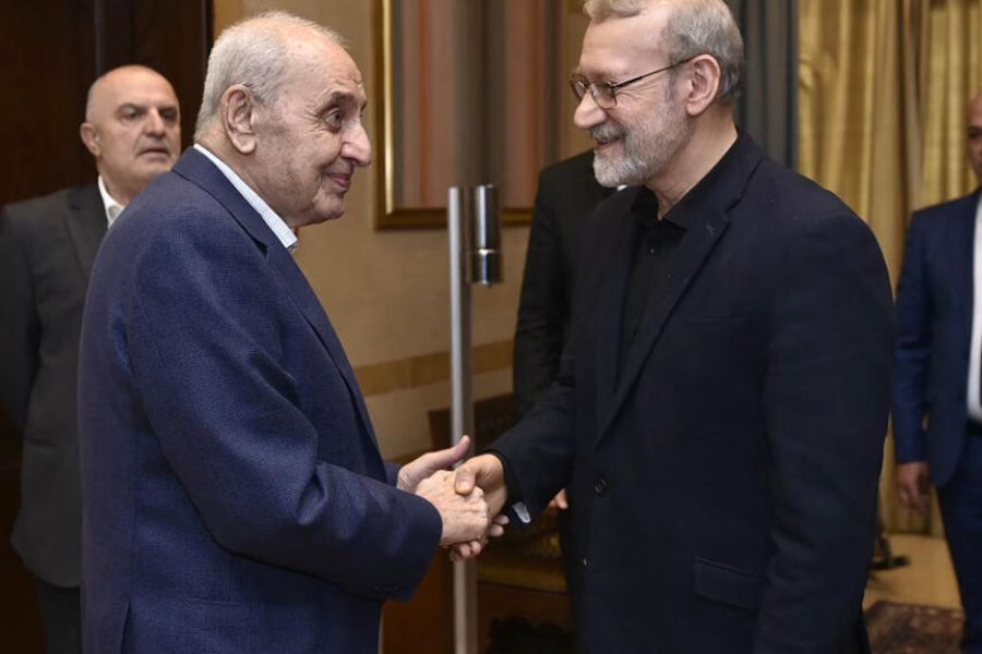 لاريجاني من عين التينة: لدينا أحسن العلاقات مع لبنان