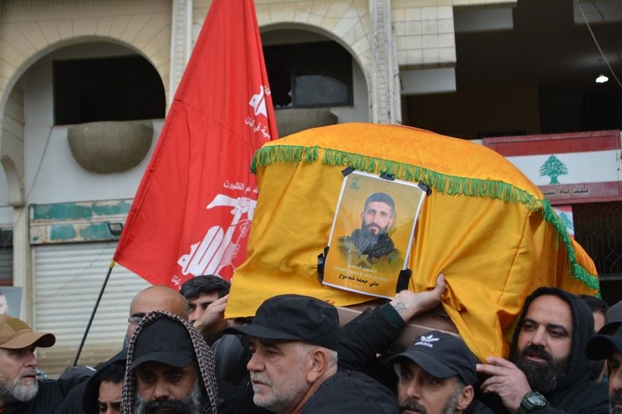 سحمر المقاوِمة تشيّع الشهيد جمعة شعشوع 