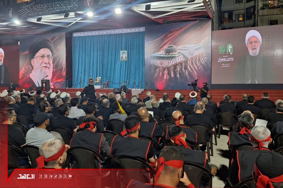 بالصور| التجمع الشعبي مواكبة لتشييع الإمام الشهيد الخامنئي (قده)