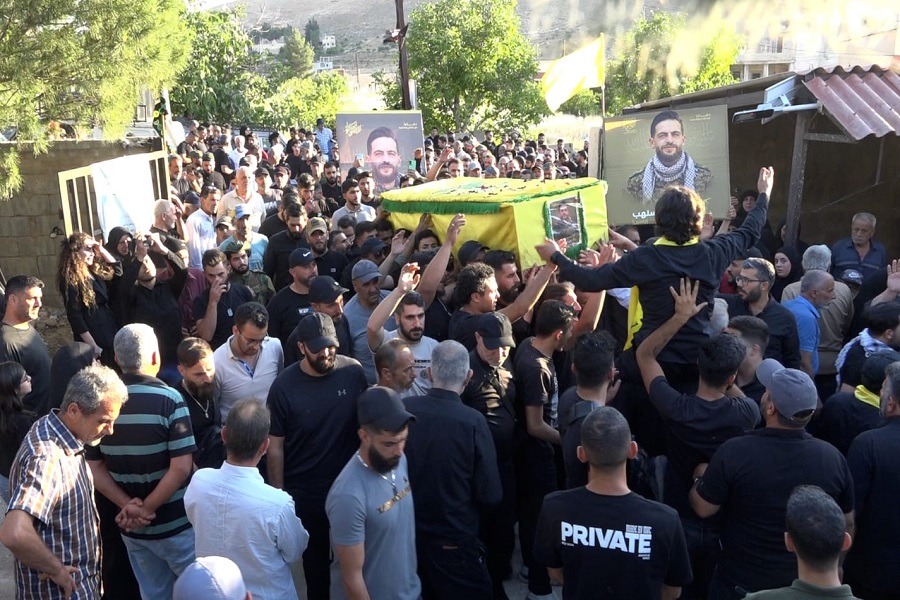 حزب الله شيّع الشهيدين حيدر قاسم السيد 