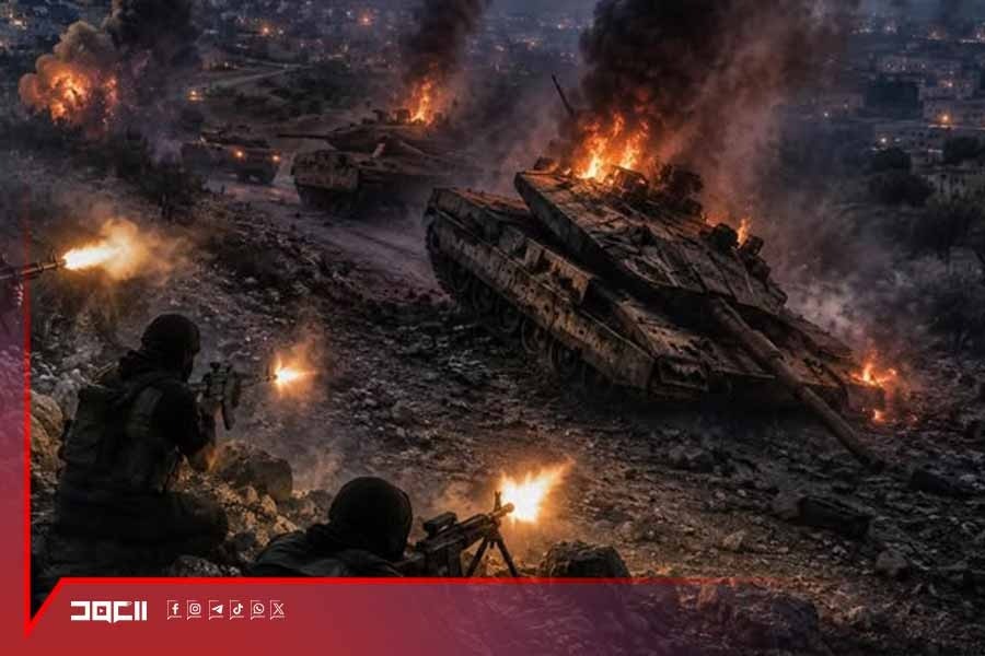 مواجهات بطولية للمقاومة في بلدة حدّاثا