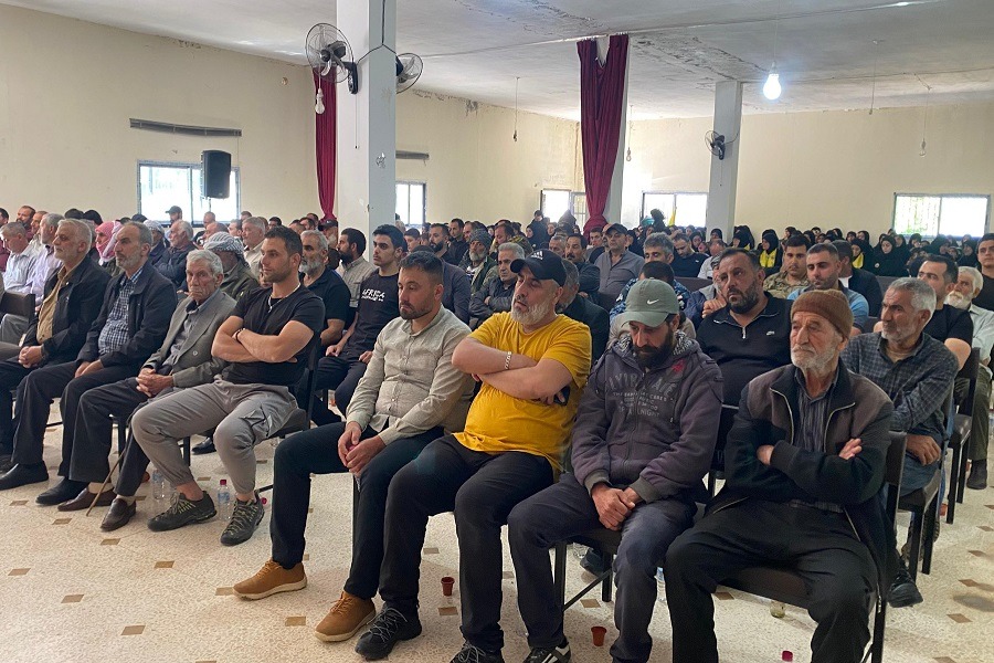 حفل تأبيني للشهيدين حسين مهدي مهدي (ياسر) وعلي أحمد مهدي (كرار) في بلدة حام