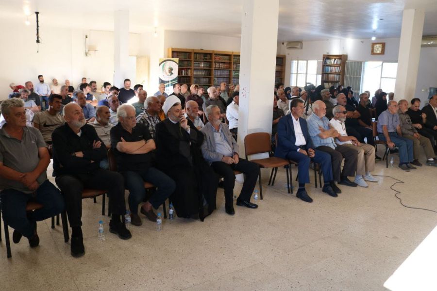 ندوة فكرية في طاريا بعنوان 