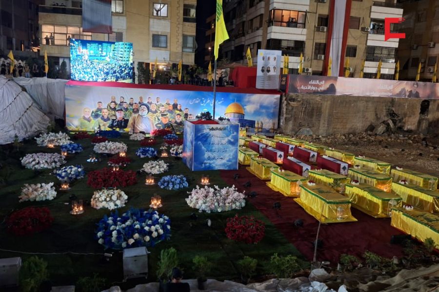  بالصور| وقفة الوفاء والولاء عند أعتاب السيد الحبيب في ليلة العروج في مكان استشهاده