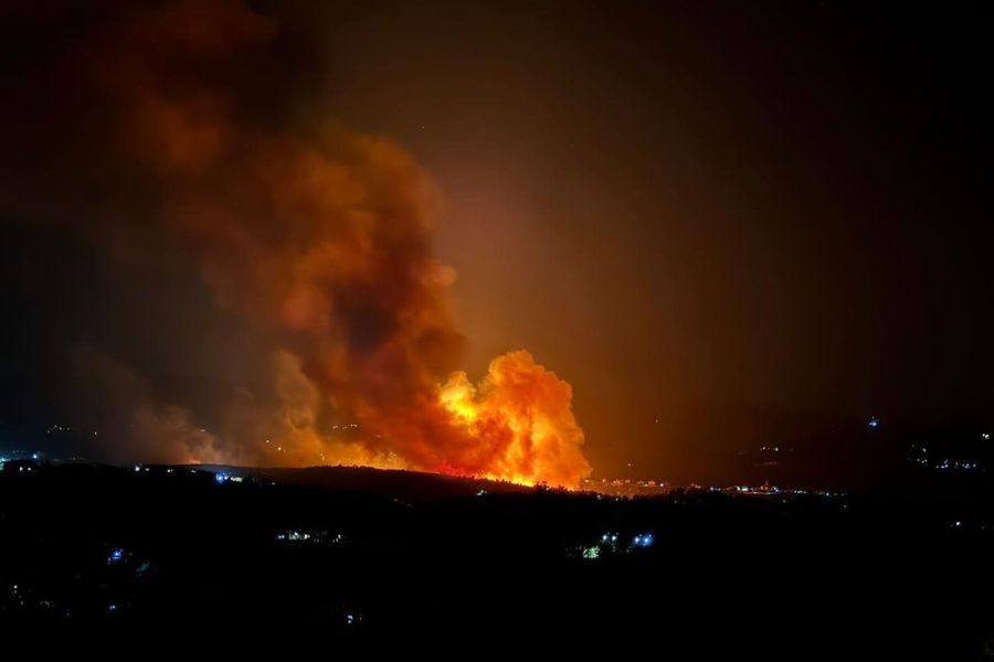 العدو يواصل الإبادة البيئية: حرائق في الجنوب ومناشدات لدعم فرق الإطفاء