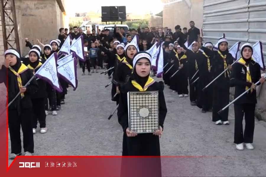 مسيرة مركزية لكشافة بقية الله الأعظم في الموصل.. ثابتون على نهج المقاومة والشهادة 