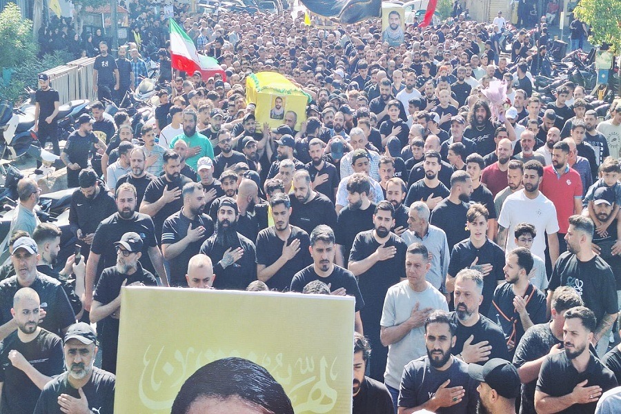 حزب الله يشيّع ثُلّة من الشهداء في الضاحية الجنوبية لبيروت 