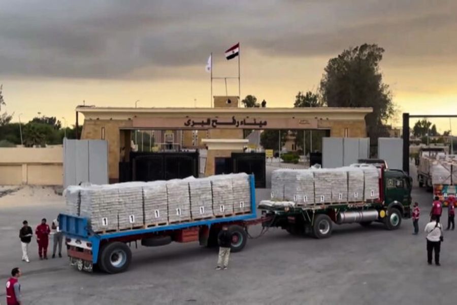 المستوى السياسي الصهيوني يقرر فتح معبر رفح لإدخال المساعدات إلى غزة
