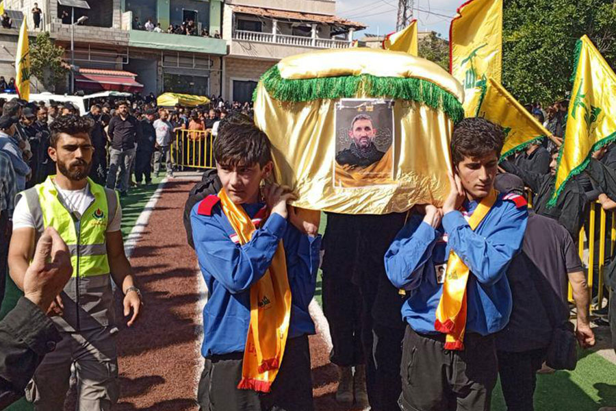 حزب الله وجماهير المقاومة يشيّعون الشهيد نبيل بلاغي في ياطر الجنوبية