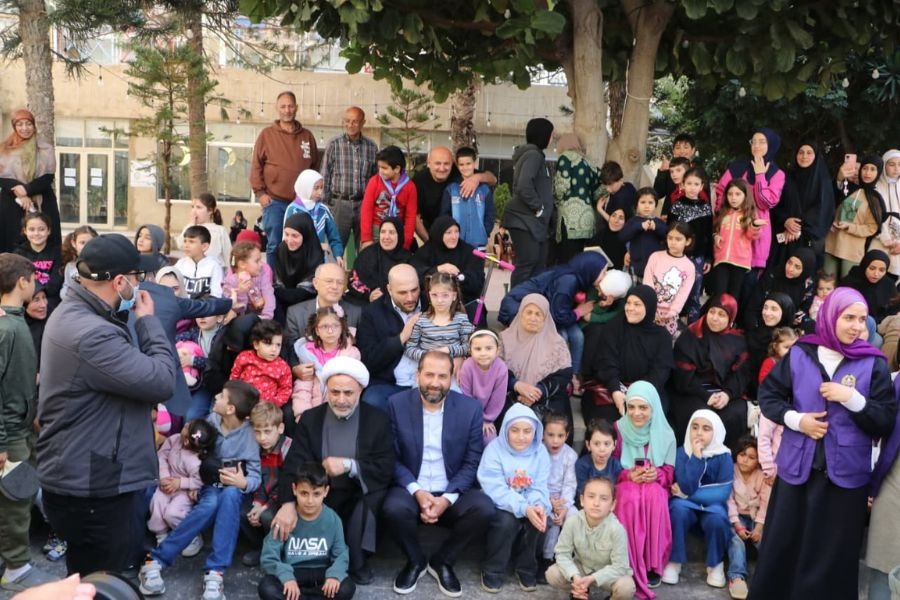 ناصر الدين زار مبرة الإمام الخوئي في دوحة الحص: ملتزمون بتقديم الدعم 