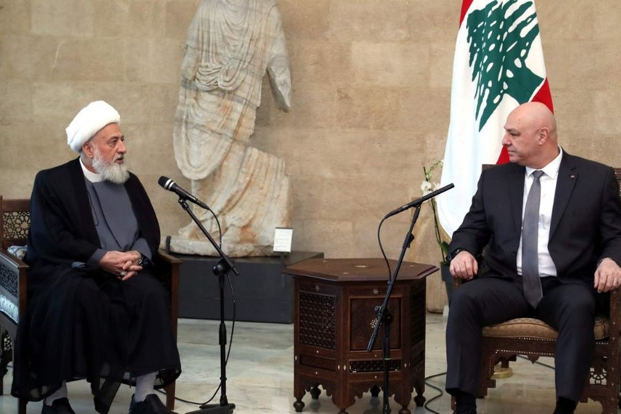 رئيس الجمهورية اتصل بالشيخ الخطيب مطمئنًا إلى صحته