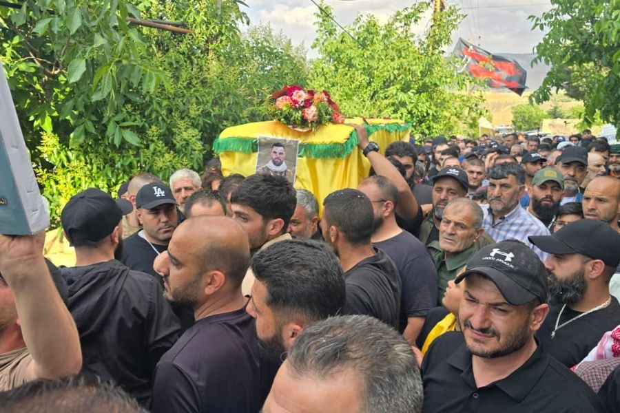 حزب الله شيّع الشهيد محمد علي علي نون في بلدة حربتا
