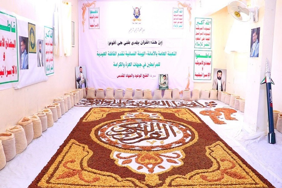 نساء اليمن يرسلن قوافل الدعم للمرابطين في ثغور الدفاع