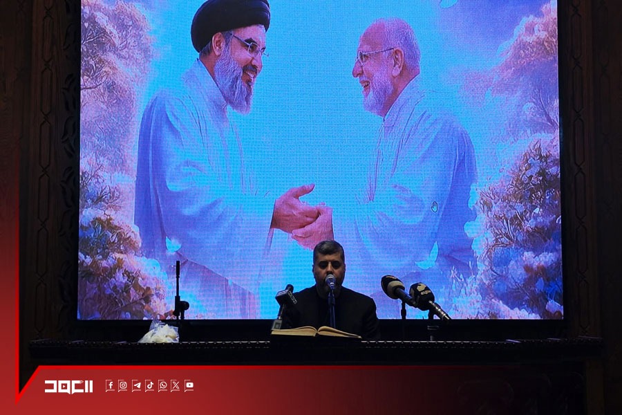 حزب الله يقيم حفلًا تأبينيًا لوالد السيد نصر الله في الضاحية بحضور سياسي وشعبي