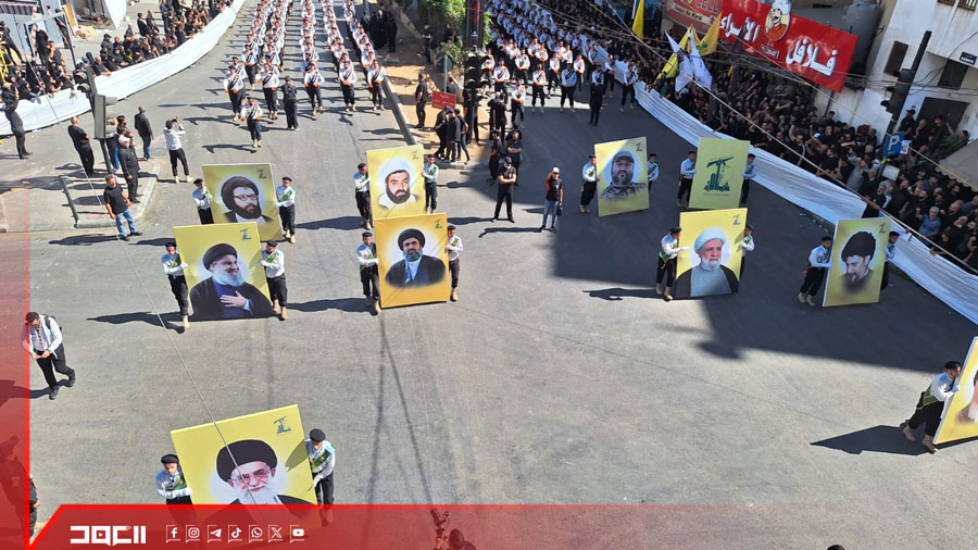 بالصور| مسيرة العاشر من المحرم في الضاحية الجنوبية لبيروت