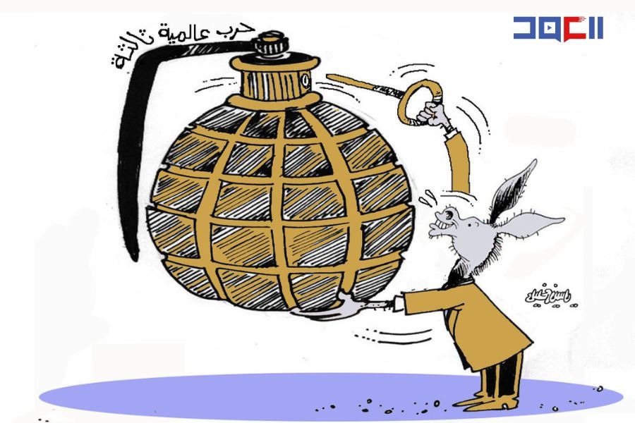 كاريكاتور العهد