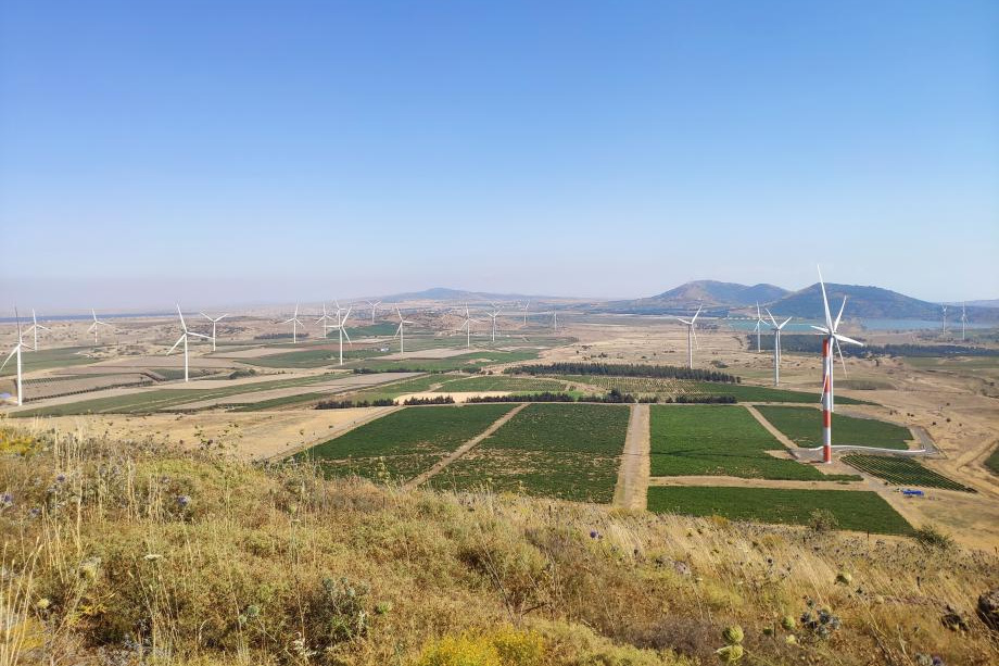 احتجاج شعبي في الجولان المحتل ضد مشروع 