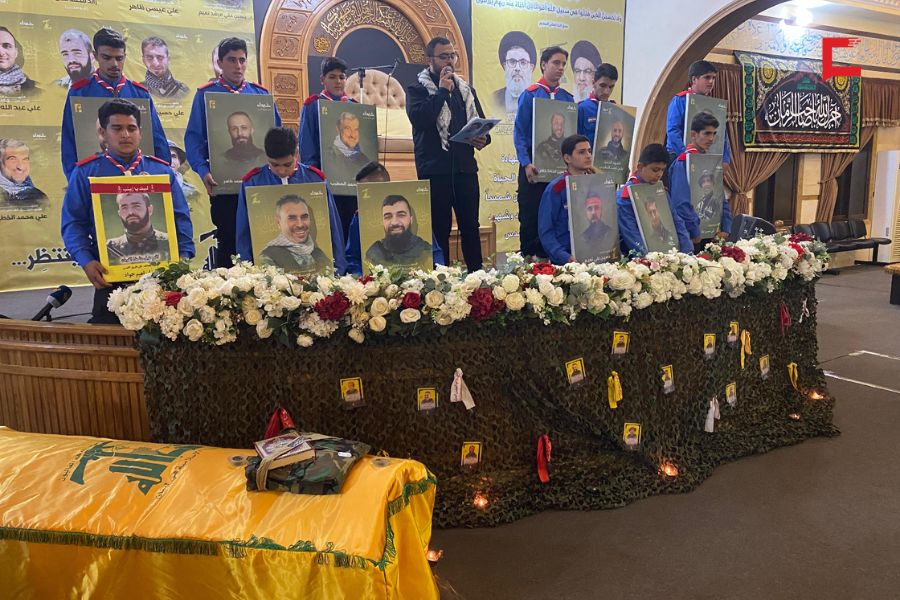 حزب الله يحيي ذكرى شهداء لبايا في البقاع الغربي