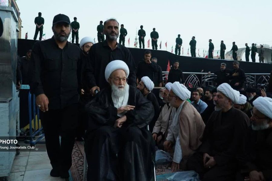بالصور| حضور رسمي وسياسي وديني واسع في مراسم تشييع الإمام الخامنئي (رض)