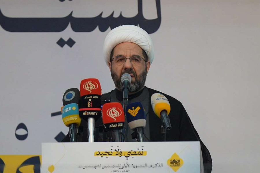 الشيخ دعموش: لن نقبل أن يعود لبنان إلى زمن الضعف والوهن ويُستباح من الخارج والداخل 