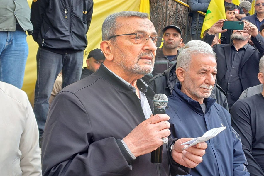 عز الدين من جباع: التفاوض المباشر مع العدو مرفوض ومدان والمقاومة باقية على نهجها