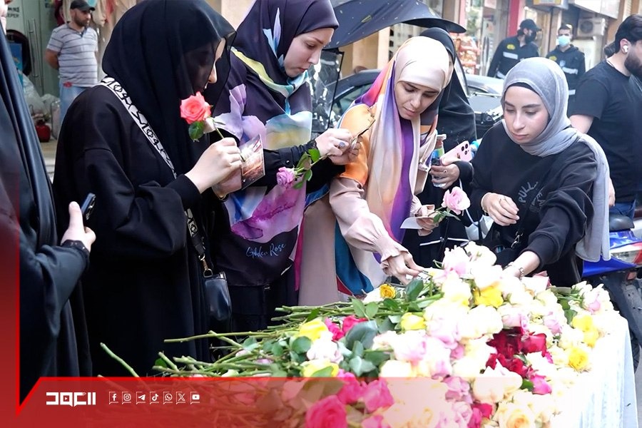 “عهد وورد”: في ذكرى أولي البأس .. نثر الورود من مواقع العدوان