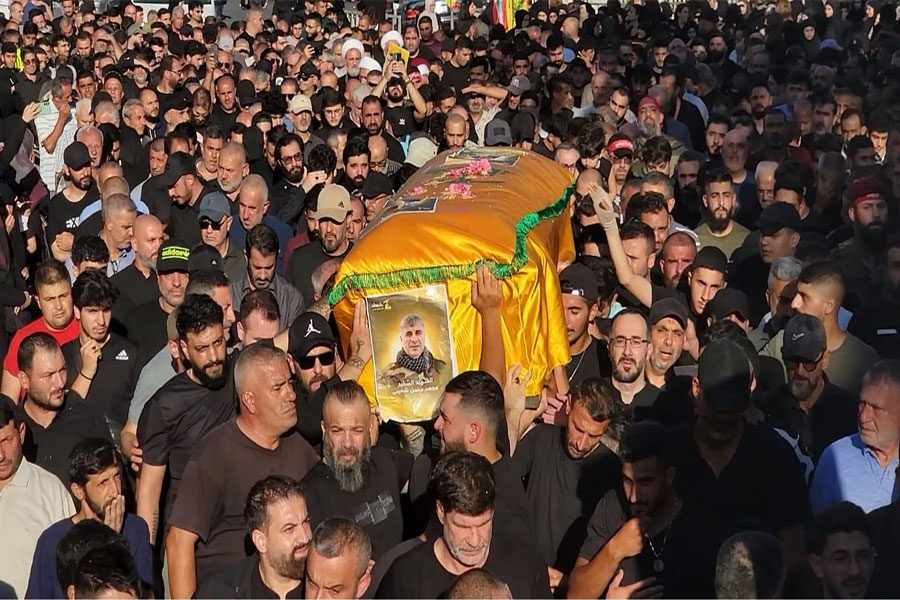 حزب الله يُشيّع الشهيد المجاهد محمد حسن شعيب في بلدة الشرقية الجنوبية