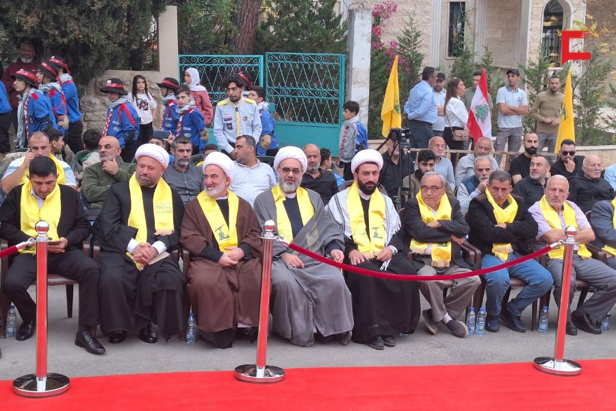 بالصور| حزب الله يحيي يوم الشهيد في جبيل