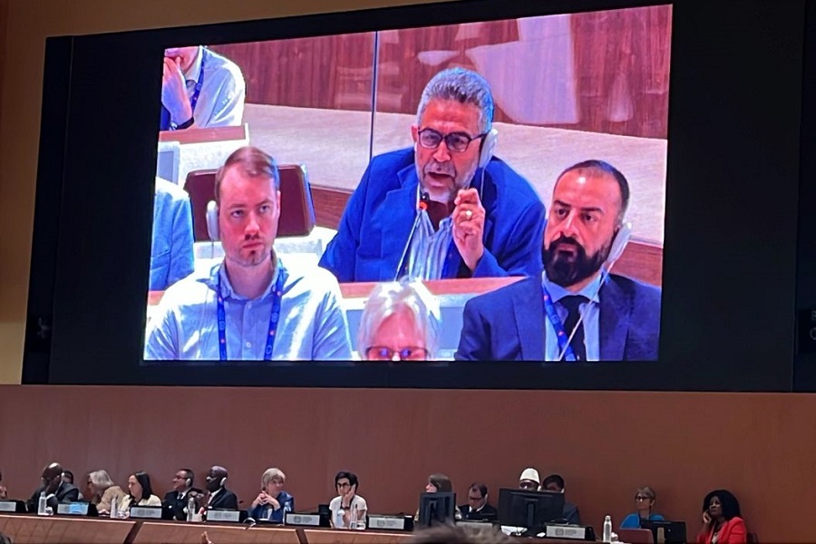ياسين طالب بتضمين آثار العدوان على لبنان في تقارير منظمة العمل الدولية