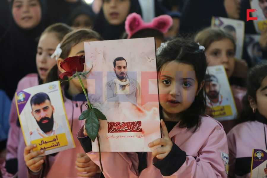 تمنين التحتا تحيي يوم الشهيد في روضة شهداء  البلدة