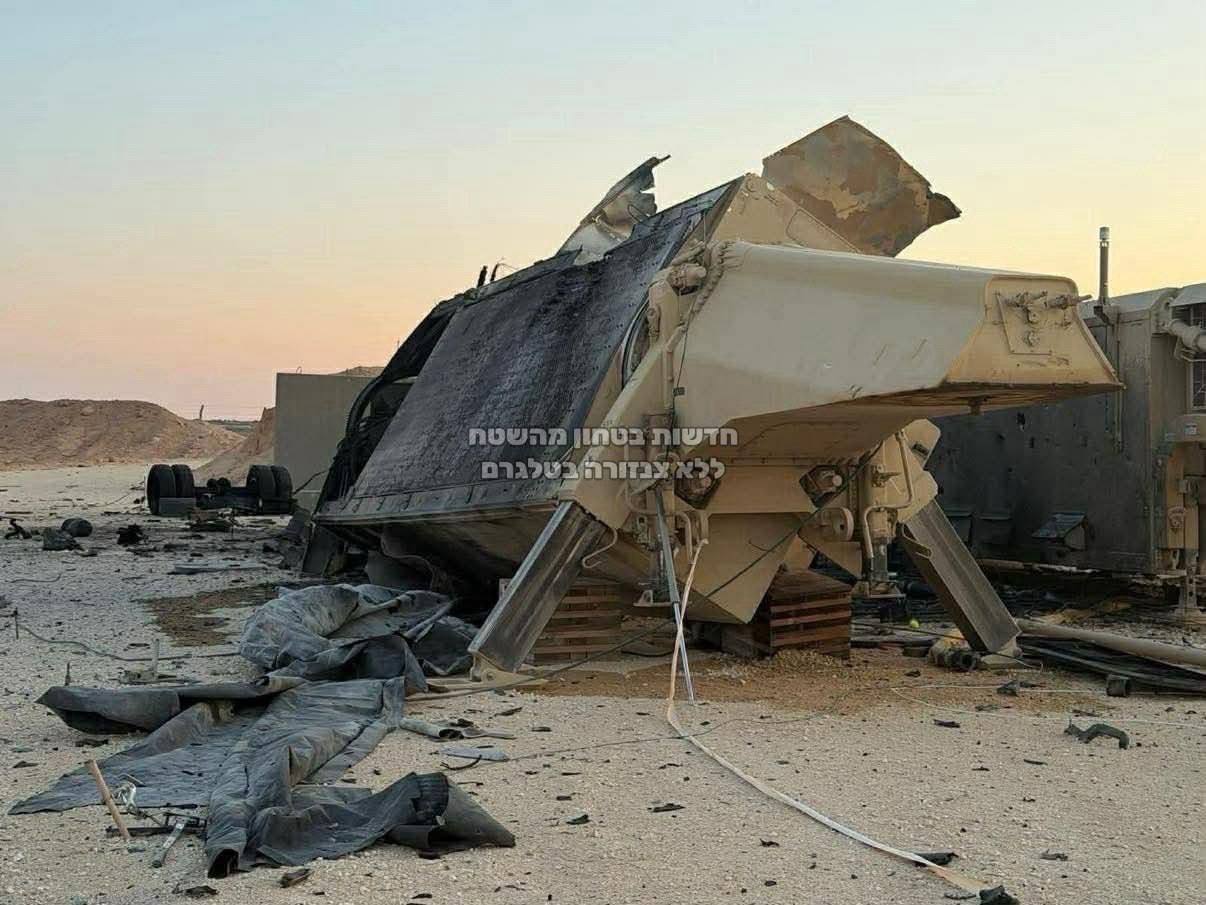 بالصورة:: رادار 2-AN/TPY الأميركي الذي دمرته مسيّرة إيرانية في قاعدة موفق السلطي