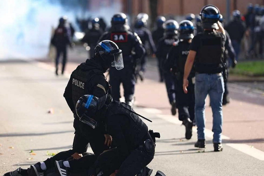 رقم قياسي للمعتقلين والمصابين في فرنسا مع توسّع الاحتجاجات