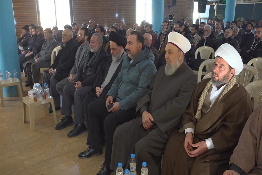 حفل تأبيني في بعلبك لوالد الشهيد حسين النمر 