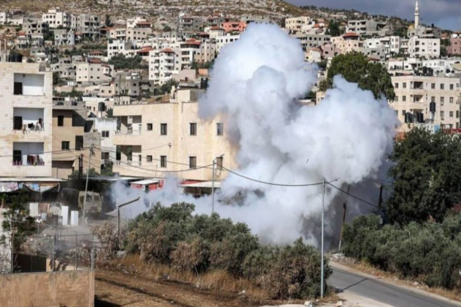 جنين: إصابة ضابط وجندي صهيونيين جراء انفجار عبوة ناسفة
