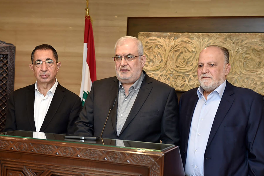 رعد من عين التينة: شعبنا متمسّك بخيار المقاومة والتنمية 