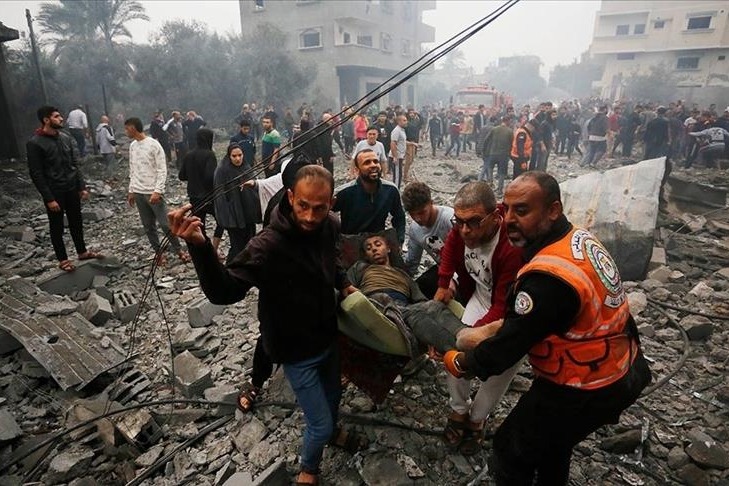 شهداء وجرحى في قصف 