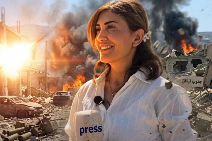 آمال خليل ترتقي صوتًا لا يُقمع فوق تراب الجنوب..