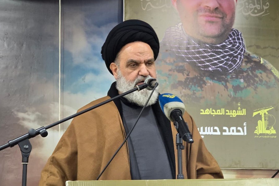 حزب الله يحيي ذكرى ثالث الشهيد أحمد حسين الحاج حسن (مجاهد) في شعث