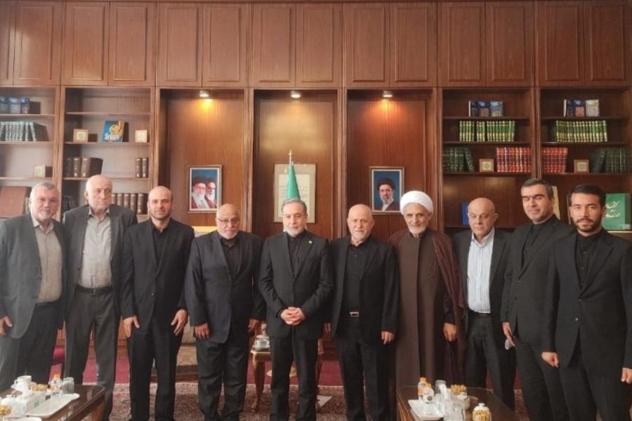 وفد من حركة أمل يلتقي عراقجي في طهران: نرفض 