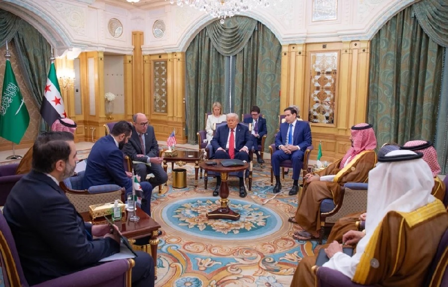 قمة خليجية أميركية في الرياض.. ترامب يلتقي الشرع ويدعوه للانضمام لـ